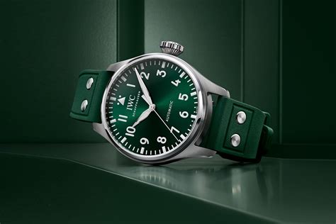 iwc big pilot racing green|iwc big pilot's watch.